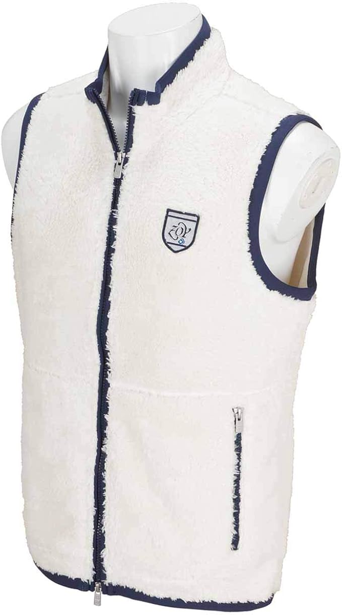 Amazon アウターベスト メンズ ゾーイ Zoy 17 秋冬 ゴルフウェア M 1001 オフホワイト 0001 ベスト 通販