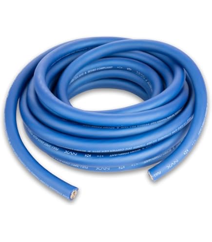 0 GAUGE OFC 65mm² 0 AWG BLUE POWER CABLE WIRE PER METRE OXYGEN FREE - Foto 8