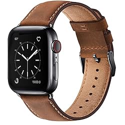 SUNFWR Leather Bands Compatible with Apple Watch