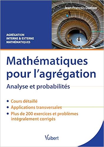 Amazon Fr Mathematiques Pour L Agregation Dantzer Jean Francois Livres