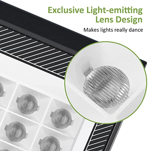 NOVOSTELLA 60W Smart Flood Light, AuroraLux RGB IC WiFi Outdoor LED