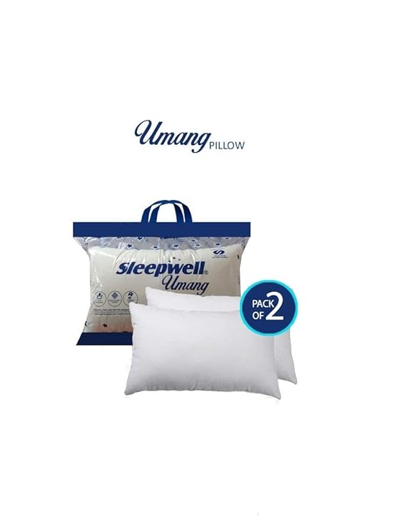 Sleepwell Umang XL Fibre Pillow Pack of 2 Latest Manufacture Date
