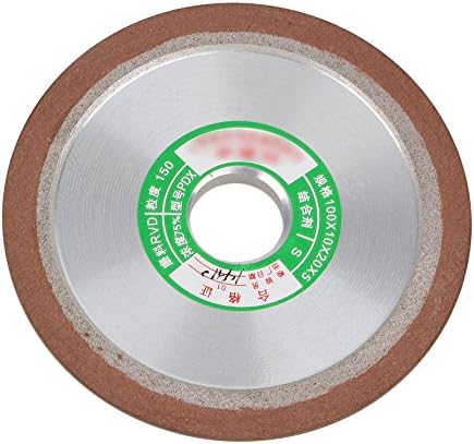 CNBTR 100mm Dia 150 Grit Plain Resin Diamond Grinding Wheel Replacement
