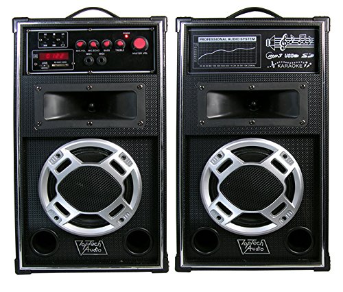 top tech audio portable rechargeable bluetooth speaker