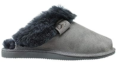Estro Intimo Damen Lammfell Hausschuhe Echtleder Gefuttert Wolle Pantoffeln Schlappen Schuhe