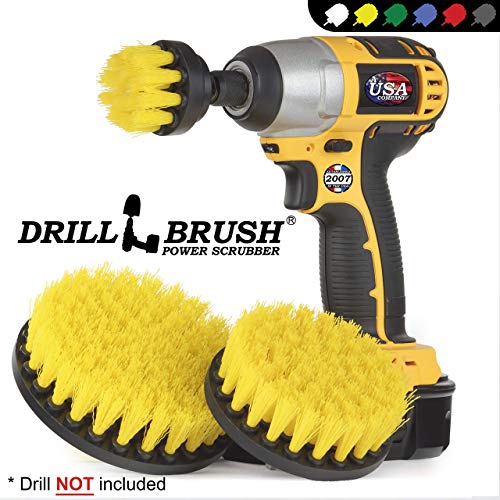 Cleaning Supplies - Drill Brush - Bathroom Accessories - Shower Curtain - Bath Mat - Scrub Brush - Bathtub - Sink - Toilet - Bidet - Flooring - Grout Cleaner - Spin Brush - Bathroom Cleaner