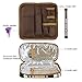 Goldwheat Portable Insulin Cooler Bag Diabetic Organizer Medical Travel Cooler (Brown)
