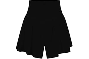 EZPERY Womens Crossover Athletic Shorts Flowy Running Shorts with Pockets Spandex Butterfly Workout Tennis Skorts