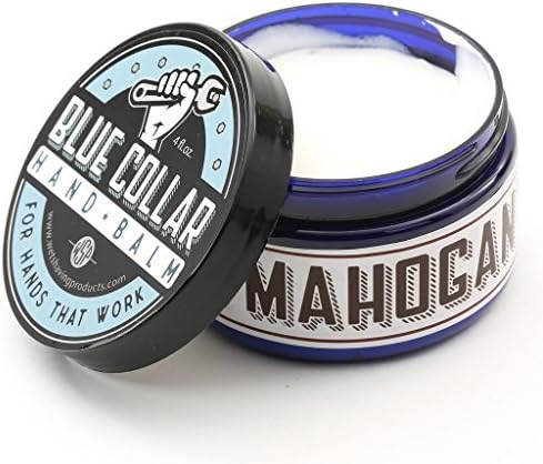 Blue Collar 4oz Hand Balm - Guaranteed Relief For Hands That Work (Mahogany)