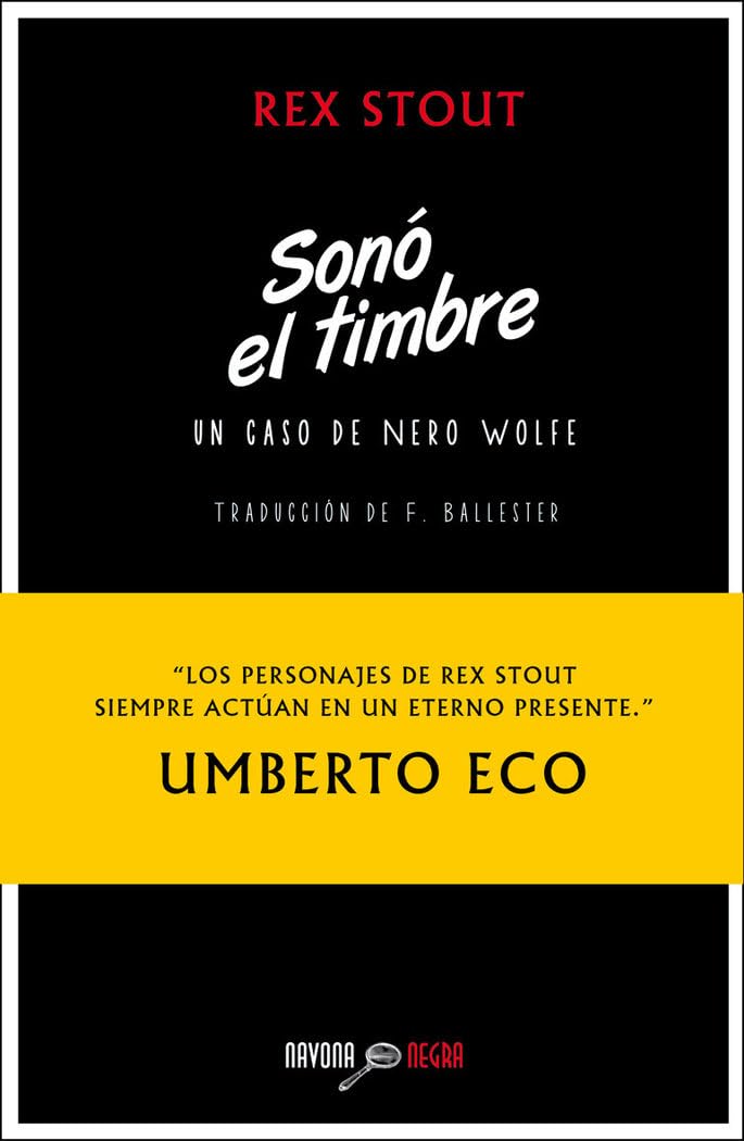 Portada de Sonó el timbre (Navona Negra)