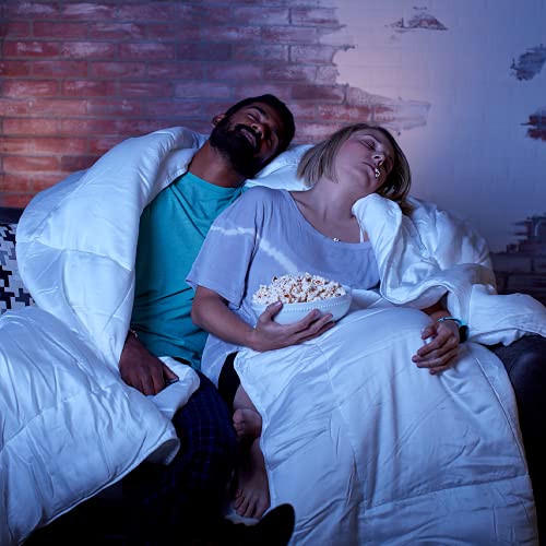 Sheets & Giggles Eucalyptus Lyocell, Down Alternative Comforter All