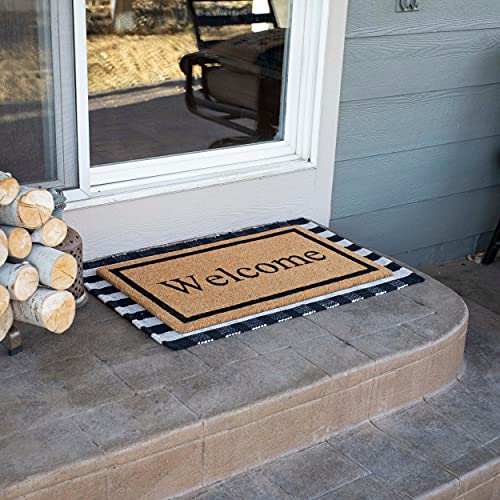 BIRDROCK HOME Layered Mats Standard Mat Natural