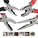 VAMPLIERS 4-Piece Stripped Screw Extractor Pliers Set. Made in Japan: 8
