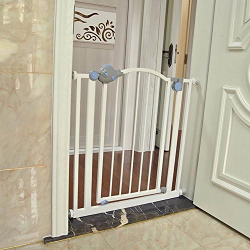 Safety Gate Bar Dog Cage Fence Pet Isolation Bar Child Fence Costway Baby Safety Playpen Hearth Gate 77-84cm