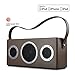 [Apple Airplay Certified]GGMM M4 Wireless Speaker for Music Streaming,Wi-Fi Bluetooth Indoor Outdoor Speaker, Built-in Battery,10-Hour Playtime,Powerful 40W Audio Driver,Enhanced Bass,Multi Room Play