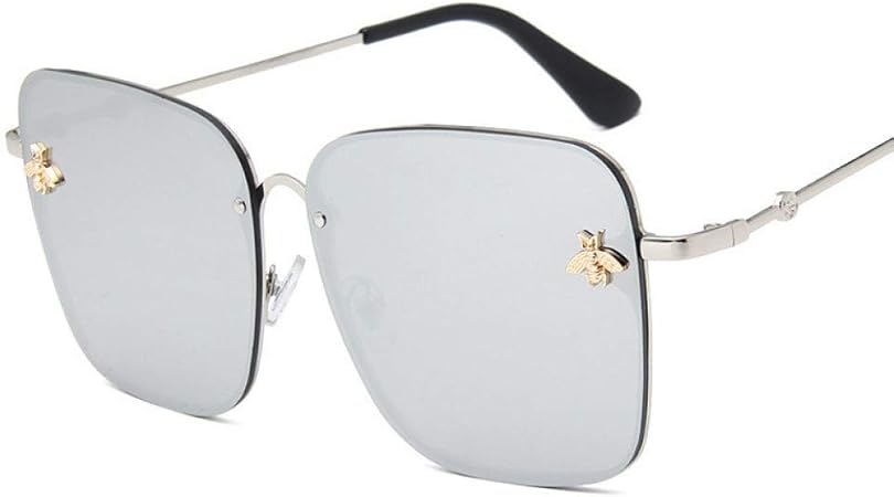 Lunette Pour Voir A Travers Les Vetements SUNCAL Métal sans Monture Femmes Lunettes De Soleil Abeille Marque