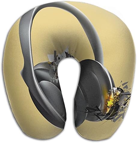 U-Shaped Neck Pillow Headset Pillows Soft Convertible Portable Multifunctional For Travel Reading And Sleeping