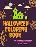 Halloween Coloring Book: Coloring Book for Adults with Beautiful Drawings, Adorable Animals, and Spo by