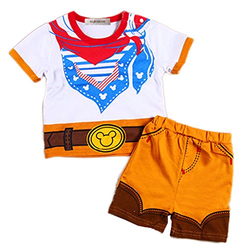 StylesILove Cute Baby Boy 2-piece Infant Toddler Costume Suit