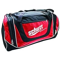 Schutt Varsity Individual Player Bag, Black/Scarlet