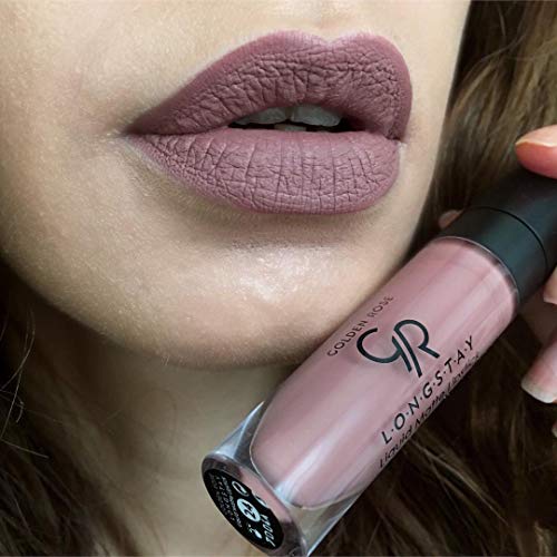 Golden Rose Long Wearing LONGSTAY Liquid Matte Lipstick (24 - Dark Taupe) - Thumbnail 2
