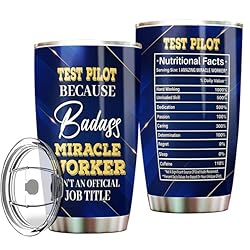 MONIZILUCKY Test Pilot Tumbler Stainless Steel 20oz
