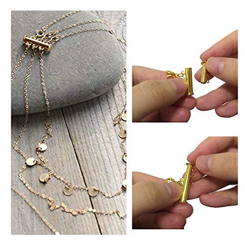 2 Necklace+Necklaces+Magnetic+Connectors+Bracelet