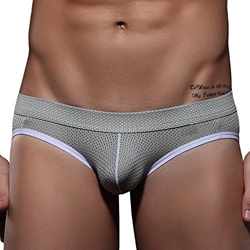 Black Nitro Men's Mesh Sport Jock Strap, X-Large, Grey