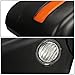 Passenger Right Side Rear View Mirror - Manual Folding | Power Adjustment | Heated Glass | Amber LED Turn Signal | Puddle Light - Compatible with Ford F-150 04-14, Texture Black