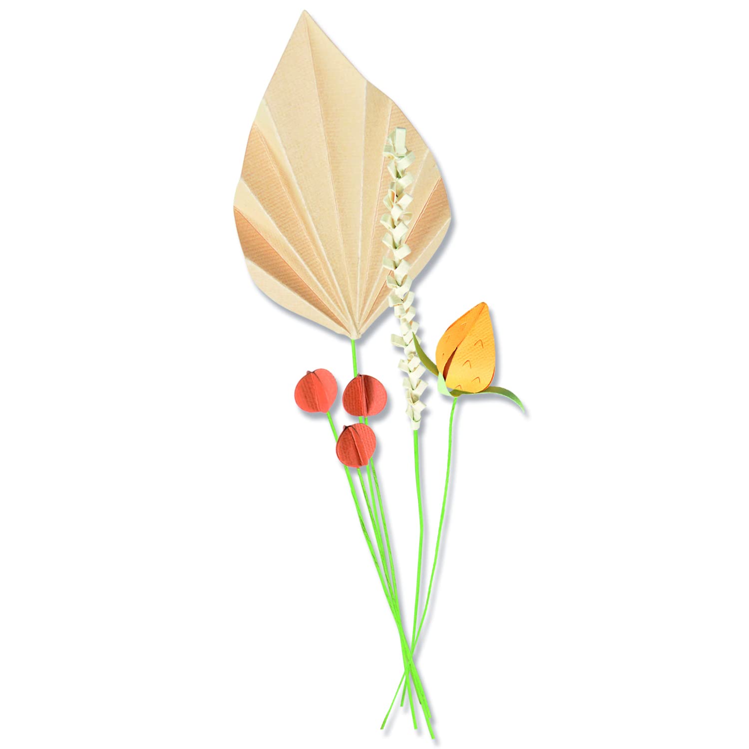 Sizzix Thinlits Die Set 5PK Ornamental Stems by Olivia Rose | 665955 | Chapter 3 2022, Multicolor, One Size