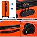 Coolife Luggage 3 Piece Set Suitcase Spinner Hardshell Lightweight