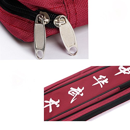 43" Length Sword Bags Waterproof Oxford Cloth Katana Samurai Sword Storage Bag Multifunctional Tai Chi Martial Arts Carrying Case WS0001 - Thumbnail 4