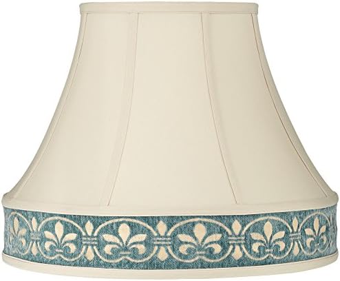 French Beige Round Bell Lamp Shade 9x17x14 (Spider)