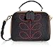 Orla Kiely Women's Textured Leather Mini Bay Bag