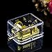 Pursuestar Fur Elise Music Box, Clear Gold Hand Crank Musical Box for Mom/Dad/Daughter/Son - Unique Best Gifts for Birthday Christmas Wedding Mother's Day