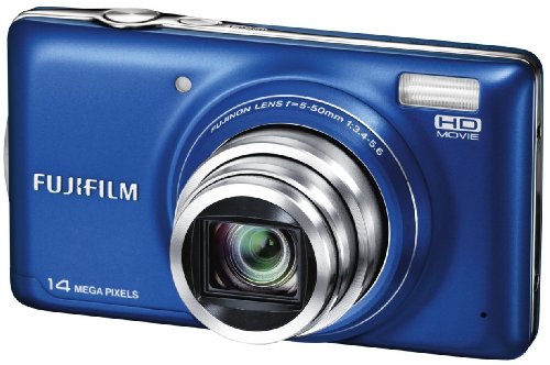Fujifilm FinePix T350 Appareil Photo numérique 14 mpx, Zoom Optique 10x, écran 7,6 cm (3") et stabilisateur (Bleu) (Import Allemagne) - Image 2