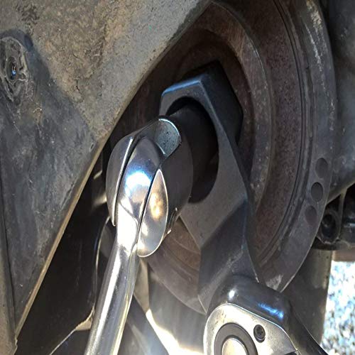 ETbotu 50MM Hex Crankshaft Crank Pulley Holding Wrench Socket Tool for Vehicle Car Honda Acura Civic