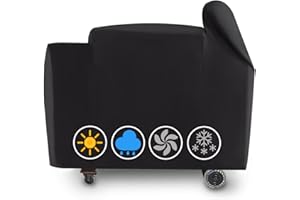 ZBXFCSH Heavy-Duty Grill Cover Compatible with Pit Boss Austin XL/PB Rancher XL 1000/PB1100/PB1100 Pro /PB1150/PB1500 Series, Z Grill 1000 Series Wood Pellet Grills, 600D