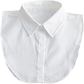 ECHERY Detachable Collar Fake Collar Versatile Shirt Accessories Fashionable Faux Collar for Women