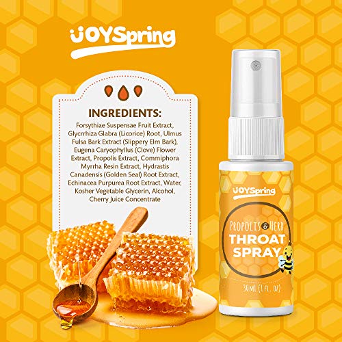 Bee Propolis Throat Spray for Kids Childrens Sore Throat Spray