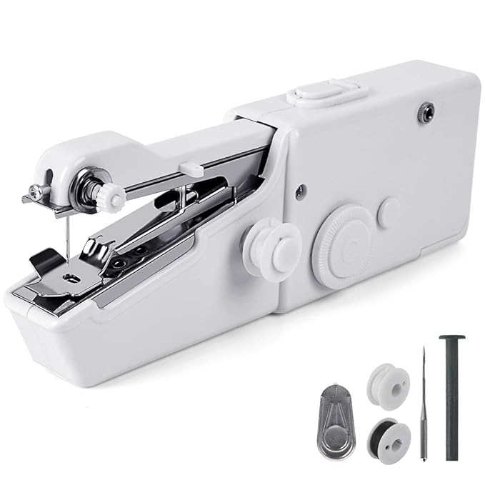 Yueetc Handheld Sewing Machine, Mini Cordless Portable Electric Sewing