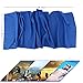 PAMASE Instant Relief Cooling Towel for Sports and Fitness-Blue