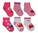 Sesame Street Baby Girls' Elmo Socks 6 pk