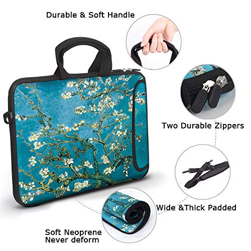 image for Anyshock Neoprene Laptop Shoulder Bag Carrying Case Sleeve Water-Resis