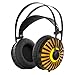 Gaming Headset with Unique Metal Diaphragm and Mic，Provides Excellent 7.1 Virtual Surround Stereo Sound for PC，Laptop，PlayStation 4，X-box one（Splitte Included）