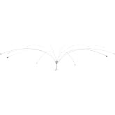 Bird B Gone Bird Spider 360, 6ft, Bird Deterrent for Boats, Docks &amp; Roofs | Deters Seagulls and Other Birds from Landing, Durable Weatherproof Design for Boats, Docks, Roof
