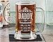 Dad Beer Mug Personalized from Son Daughter with Birth Dates for Fathers Day Daddy Beer Stein Engraved Husband 1st Father's Day Mens