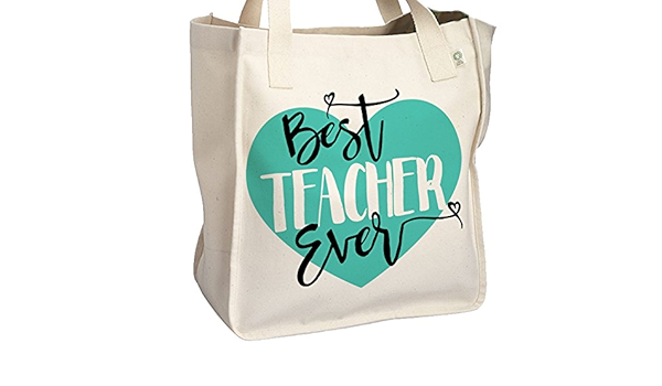 best teacher tote bolsas
