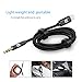 Lightning to 3.5mm Male Aux Stereo Audio Cable, Supporting iOS 11/10.3 or above, MiCar Nylon Car Aux Cable for iPhone X/ 8/ 7 / 7 Plus, iPhone Adapter for Car Home Stereo (3ft)