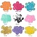 FECEDY Assorted Color Circles Tissue Paper Confetti 1 inch 5000pcs/pack